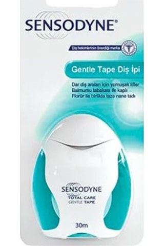Sensodyne Gentle Tape Nane Aromalı Diş İpi 30 M