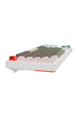 Rampage Yoru Tkl Pro Gri/beyaz 2.4ghz+bt5.0+type-c 5 Bağlantı Out