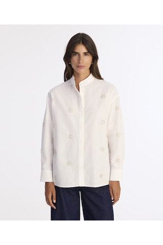 Yargıcı Regular Hakim Yaka Uzun Kol Gömlek 25kkgm6042x 002 Beyaz