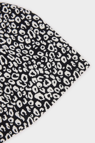 Defacto Kız Çocuk Baskılı Pamuklu Bere F2398a825smbk27 Siyah