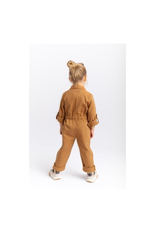 Cigit Gabardin Tulum 2-7 Yaş Taba Taba