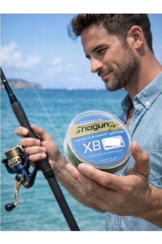 Shogun 8x 150 Mt 0,23mm İp Misina Dark Green - Standart