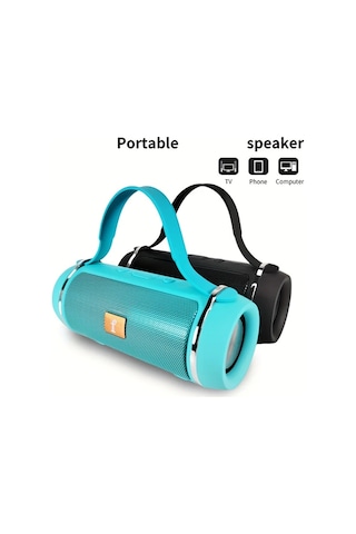 Willowhaven Ebaineng Taşınabilir Kablosuz Hoparlör T Flaş Kart Usb Çalma Stereo Ses Açık Mavi