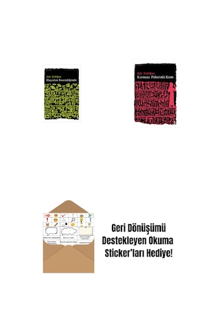 Hayatın Sessizliğinde + Kırmızı Pelerinli Kent + Okuma Sticker'ları