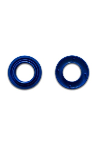 Alesta Home Lacivert Plastik Yuvarlak 10'Lu Perde Kapsülü 35 Mm