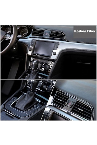 Carmind Karbon Torpido Şerit Fitil 5mt