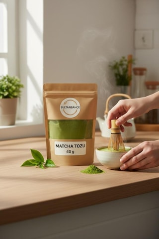 Matcha Tozu 40 Gr %100 Saf Doğal Matcha Premium Yeşil Çay Tozu