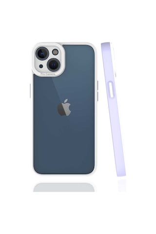 Apple Uyumlu iPhone 13 Uyumlu Zore Mima Kılıf-lila Lila -