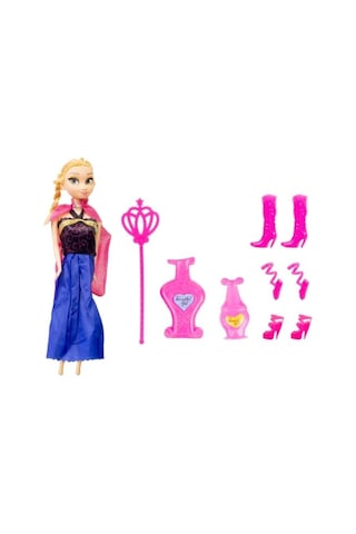 Kmb-029 Fashion Karlar Kraliçesi Aksesuarlı Çizmeli Bebek