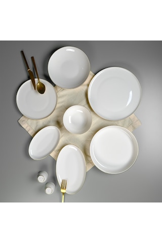 Aryıldız Lima Gold 6 Kişilik 30 Parça Yemek Takımı