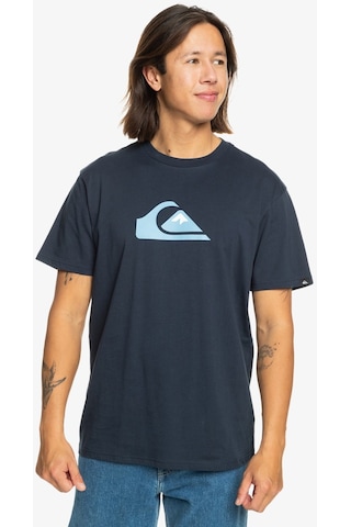 Quiksilver Comp Logo Erkek Tişört Eqyzt07658-17726 Lacivert