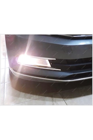 Vw Passat B8 Krom Ön Tampon Alt Çıta 3 Prç P.Çelik 2014-2019