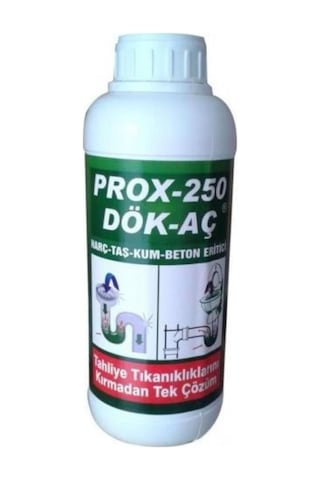 Özel Formül Lavabo Açıcı Harç Taş Kum Beton Eritici Asit 1 Kg Tıkanık Açma Dök Aç