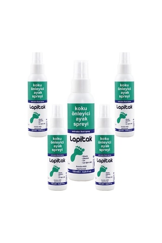 Lapitak Koku Önleyici Ayak Spreyi 5 x 125 ML