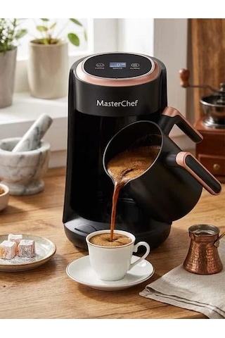 Altabi Master Chef Otomatik Türk Kahve Makinesi Siyah