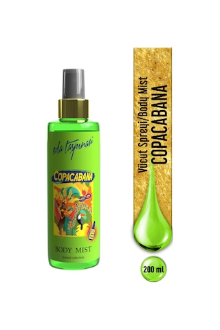 Eda Taşpınar Amber + Copacabana + Wild Things Vücut Spreyi 3 x 200 ML