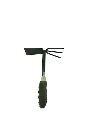 Çift Taraflı 3 Dişli Çapa Demir El Çapası Bahçe Hobi 30 Cm