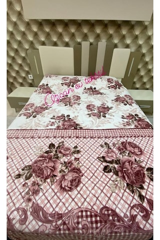 Sarar Çift Kişilik Battaniye-rosery Gül Kurusu Sarar10