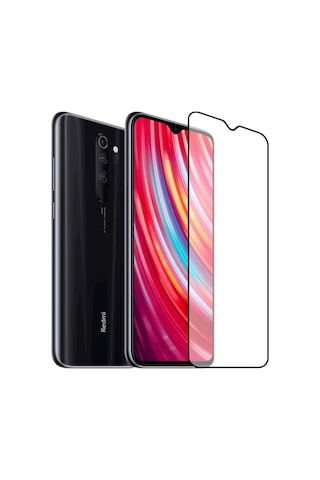 Xiaomi Redmi Note 8 Pro Ekran Koruyucu 20D Temperli Ekstra Cam