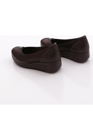 Dgn 1001-1 Kadin Comfort Ayakkabi Kahverengi