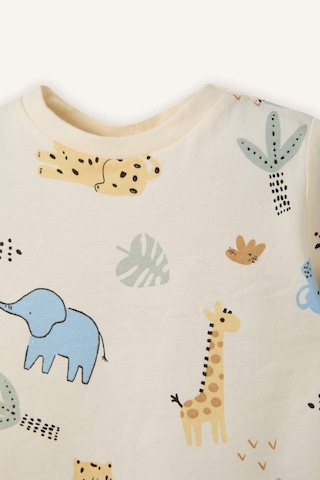 Defacto %100 Pamuklu Dinozor Baskılı 2'li Pijama Takımı Erkek Bebek G8846A526SM
