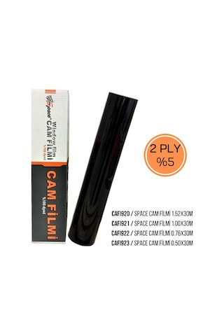 1.52cm X 28mt Karbon Rulo Siyah 3d Hava Kanallı / Cafı560