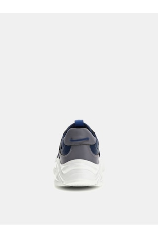 Guess Belluno Deri Erkek Sneaker Ayakkabı Fmpbeuele12 Mavi