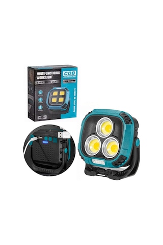 Ayt Powermaster Mx-w891 7000 Lümel Çalışma Lambası Şarjlı 3 Modlu 30 Watt Işıldak Aydınlatma Kamp Lambası