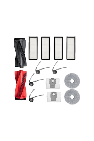 Roborock Qrevo Edge , Q Revo Edge C , S5a Robot Uyumlu 1 Yıllık Yedek Set 16 Parça Seti