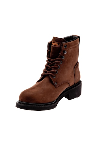 Harley Davidson Gibson Dark Brown Nubuk Erkek Bot Kahverengi