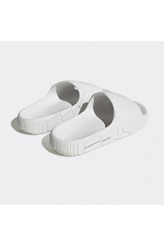 Adidas Adilette 22 Unisex Beyaz Terlik Düz Hq4672 Beyaz