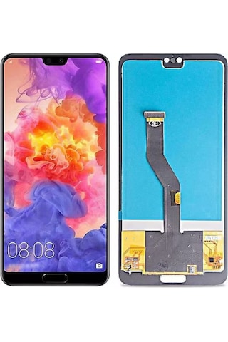 Huawei P20 Pro Uyumlu Servis Ekran- Siyah