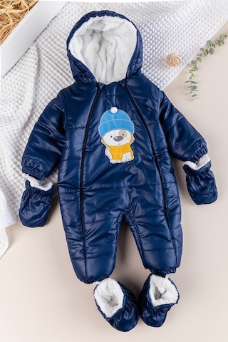 Peluş Astarlı Kız Erkek Ebek Astronot Tulum 001