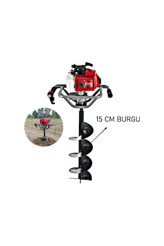 Ablacks C-52 Toprak Burgu Makinesi 15 CM Burgulu