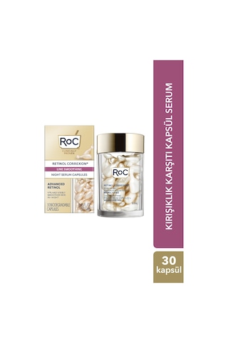 Retinol C 30lu Kapsül Gece Serumu