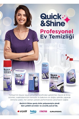 Quick&Shine Tv&Bilgisayar Ekran Temizleyici 200Ml