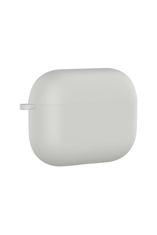 Apple AirPods Uyumlu Pro 3 Zore Standart Silikon Kılıf Krem