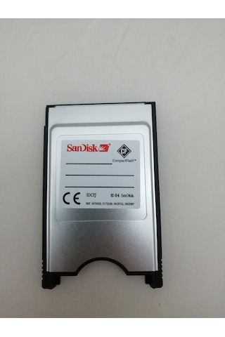Sandisk Pcmcıa Cf Compact Flash Kart Okuyucu Adaptör