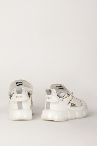 Scootland 17256 Erkek Kalın Taban Sneaker Beyaz