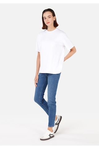 Colin's Colins Slim Fit Orta Bel Düz Paça Kadın İndigo Jean Pantolon Cl1068680 Q1.v1 Dn43303 Denim
