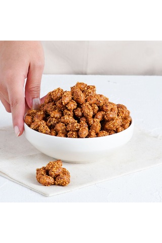 Bulutlar Kuruyemiş Susamlı Yer Fıstık Kg 250 Gr 250 G