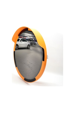 İleri Trafik Trafik Güvenlik Aynası 80 CM Sarı-Siyah