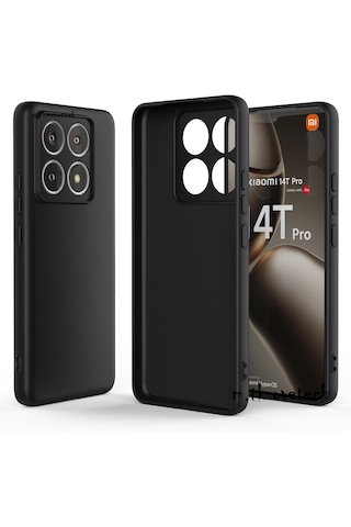 Xiaomi Mi 14t Pro Kılıf Kamera Korumalı Yumuşak Renkli Silikon