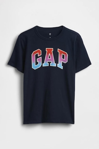 Gap Erkek Çocuk Logo Detaylı Lacivert T-shirt-13563 Lacivert