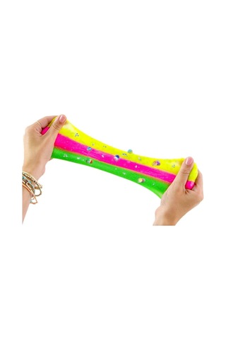 So Slime Sensörlü Slime Yapım Seti 6 Lı Slime Tozu, Süslemeler, Sensörlü Kutu Kolay Slime Hazırl Çok Renkli