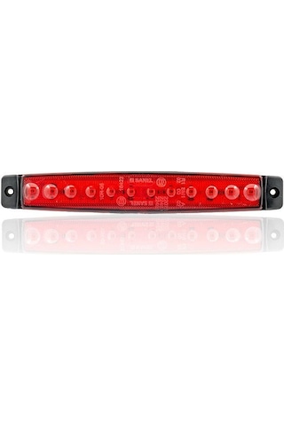Sanel 12 Ledli 3'lü Set Parmak Led 24v Kırmızı Sbc24r12-3