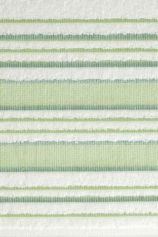 Louis Marie Saçak Detaylı Pamuklu Banyo Havlu Seti 2'li Fıstık Yeşili 50 x 90 + 70 x 140 CM Fıstık Yeşil