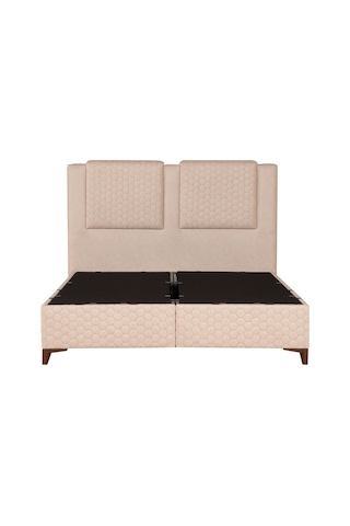 Kilim Mobilya Ortopedia İkili Set (Sandıklı Baza + Başlık) 160x200 Krem