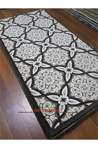 Serisonu Halı Bianco 5424bkahve 160x230 Cm