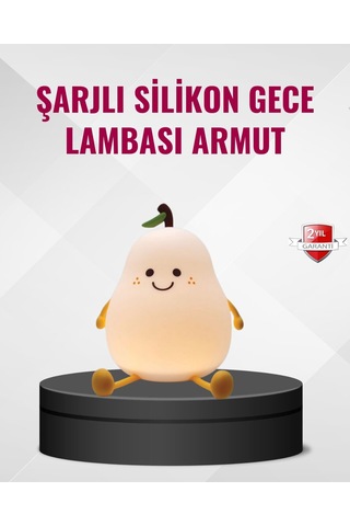 Northcity Armut Gece Lambası Usb Şarjlı Ayarlanabilir Led Işık - Modern Ve Pratik Aydınlatma Çözümü Beyaz